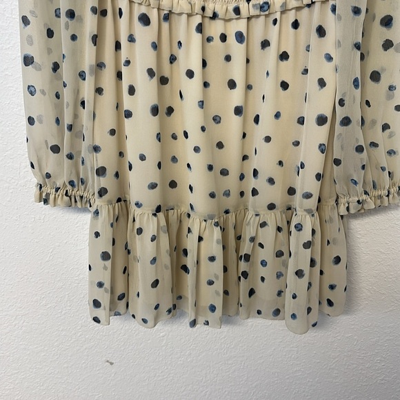 Aritzia Wilfred Tempest Dress Birch Classic Navy size medium NWT - Picture 3 of 12